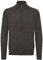 Blend BHDaniri Herren Strickjacke Cardigan Feinstrick mit Stehkragen Reißverschluss Rippbündchen Baumwollmischung Regular fit, Größe:L, Farbe:Charcoal (70818)