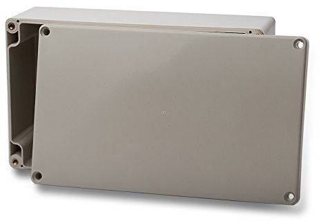ABS Leergehäuse 200x120x75mm Industriegehäuse IP65 Kunststoff Gehäuse Box Kasten
