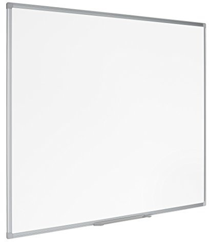Bi-Office Earth - Magnetisches Whiteboard, Trocken Abwischbar, Mit Aluminiumrahmen, Umweltfreundlich, Magnettafel, Memoboard, Lackierte Stahloberfläche, 200 x 100 cm