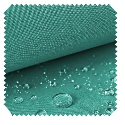 novely® ARAGON UV Waterproof ACRYL Wasserdichter Outdoor-Stoff Markisenstoff Gartenmöbel 1lfm | Farbe: 37 Ozean Türkis Blau