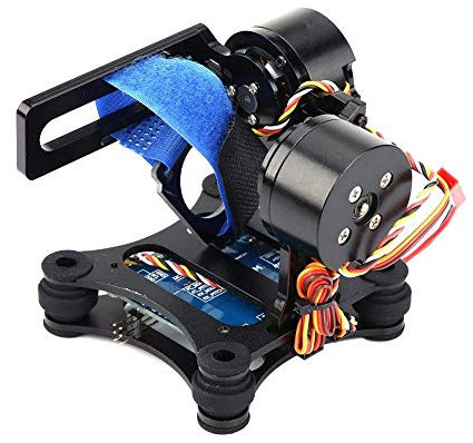Drone Camera Gimbal, b¨¹rstenloses Metall-Gimbal-Board BGC 2.2 RC Drone Quadcopter-Teil Kompatibel mit 3/3+/4(Schwarz) Aircraft Model FittingsZubehör für Modellflugzeuge