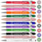 Qingxily Penne Personalizzate con Scritta Penna Metallo Personalizzata con Incisione Nome Penna a Sfera Personalizzata Touch Stilo Regalo per Ufficio Azienda Scuola Laurea -12 Pezzi