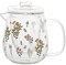 Caraffa per Acqua refrigerante Brocca di Vetro per la casa con Vetro Integrato Filtro Trasparente teiera Resistente alla Temperatura Resistente alla Temperatura Causa caraffa jugs Milk Foot Caraffa A