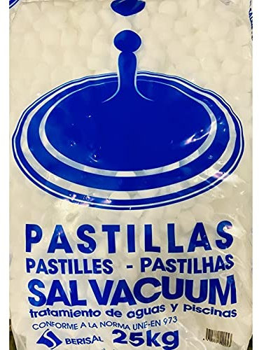 Sal en Pastillas para Piscinas - Saco de 25Kg