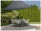 Sonnensegel 3 x 3 m mit UV 50+ Schutz - Viereck/anthrazit - Sonnenschutz Segel inklusive Befestigungsseilen - Sichtschutz Schattentuch Sonnendach weeterbeständig für Garten Balkon und Terrasse
