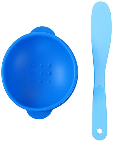 SOLUSTRE Silikon Schalen Set Wachs Wärmer Ersatz Zubehör Reusable Haar Entfernung Wachsen Inneren Topf mit Mischen Stick Nicht- Stick Wachs Schüssel für Die Meisten Heimgebrauch Wachs