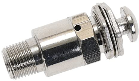 1Pcs aria pneumatica Tac-3P 2 porte 3 Posizioni Push Button Switch Valve M5 × 0.8