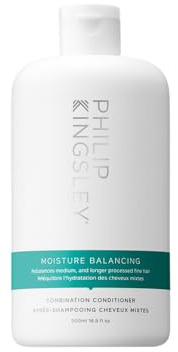 Philip Kingsley | Moisture Balancing Combination Conditioner | Restore Your Hair's Shine, Softness and Hydration | Nourishing Hydration and Moisturizing for Dry Hair | 500ml