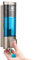 Distributore di Sapone da Parete 200ml, Dispenser di Sapone Manuale, Dispenser Sapone Doccia, Dispenser da Bagno, Dispenser Sapone Muro per Gel Doccia o Shampoo o Detergente a Mano (Champagne)