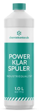 Power Klarspüler | für Geschirrspülmaschinen | effektive Trocknung | exzellentes Finish (1 Liter)