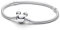 PANDORA Disney Micky Maus Verschluss Moments Schlangen-Gliederarmband mit Micky Maus Verschluss, Kompatibel Moments, Größe: 17 cm, 593061C00-17