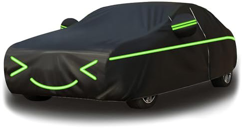 Abdeckung Auto Winter für Toyota Yaris Cross Hybrid 2021-2024, Verdickte Autoabdeckung, Autoabdeckung Outdoor, Autoplane Wasserdicht, Atmungsaktiv