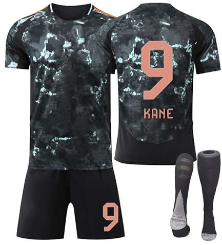 Bavaria Football Jerseys 24 25 New Black Farbstoff 6 Kimmich 7 Gnabry 9 Kane 10 Sane 19 Davies 25 Müller 42 Musiala Trikot Kinder Kids Boys Mens Sport Trainning Soccer T Shirt Footy Kit Outfit