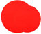 Zerodeko Pcs Saucepan Heat Mats for Microwave Oven Heatproof Kitchen Mat Silicone Pad Red