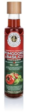Mussini Essig Spezialität aus Modena Weinessig mit Tomate Basilikum 250 ml