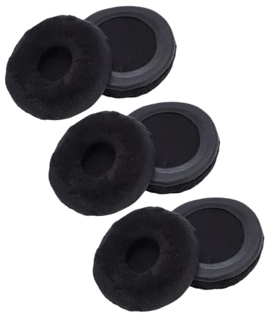 Cryfokt Kopfhörer -Earpads, 4pcs Headset Ersatz -Ohrpolster 65 Mm für SHL9600 (Gray)