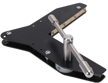 Fabater Miter Clamps for Woodworking, Heavy Duty Cr Plated Carbon Steel Angle Clamp with Ergonomic Lever for Window Frames, Door Frames, Picture, Cabinet Trim