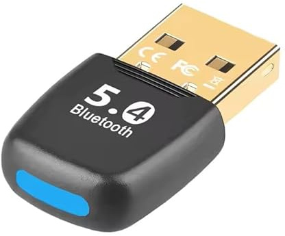 Bluetooth 5.4 Dongle Adapter – kompatibel mit Windows 11, 10, 8.1, 7, verbindet bis zu 7 Geräte, für PC & Laptop