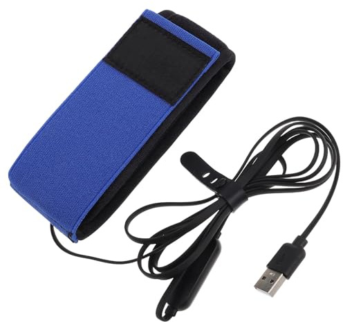 TOYANDONA Chauffage d'objectif USB en Tissu et Plastique avec Bande chauffante réglable, prévention de Condensation en 3 Niveaux de température, conçu pour Photographie en extérieur et