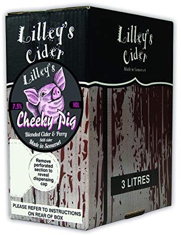 Lilley's Cider Cheeky Pig 3 Litre Bag In Box