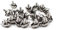 M5 morsetti per fune metallica,304 acciaio inossidabile unico Clip 20PCS