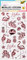 folia 19602 - Metallic - Sticker II mit Flamingo und anderen tropischen Motiven, 26 Stück, ideal geeignet zum Verzieren von Grußkarten, Bastelarbeiten und Scrapbooking