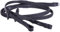 Equipride Zügel aus Leder mit super Grip, rutschfest für Zaumzeug, super flexibel (Pony, schwarz)