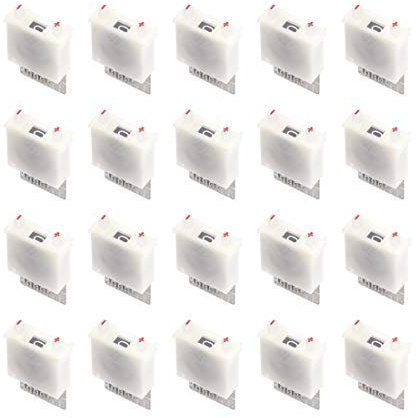 DIP Switch BCD Code Schalter KM2 0-9 Digital Weiß 30 x 18 x 8 mm 20 Stück