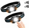 SuperFire Stirnlampe LED Wiederaufladbar,2 Stück 2000 Lumens Superhell Kopflampe Stirnlampe, 5 modi & Bewegungssensor & Rotlicht,Wasserdicht für Angeln Fishing Campen Joggen,für Kinder Erwachsene