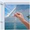 Linarun Vinilo para Cristales 50x400 Vinilo Ventana Privacidad Efecto Espejo, Lámina de Privacidad para Cristal, Anti UV Solar, Termica Película para Ventanas, Adhesivo, Plata
