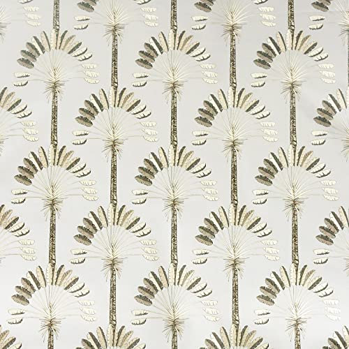 Arthouse Palm Palace Cream & Gold Palm Tree Wallpaper 921701