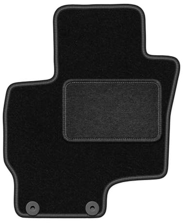 Velours-Fahrermatte passend für Mitsubishi Outlander III PHEV 2012-, LUX | passend für SUV; Velours-Teppich (Polypropylen), ca. 6,5 mm; rutschfest, vormontierte Befestigungen (Typ AV)
