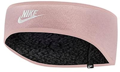 Nike W Club Fleece Stirnband für Damen in der Farbe pink Oxford/White, Größe: ONE Size, N.100.4360.656.OS