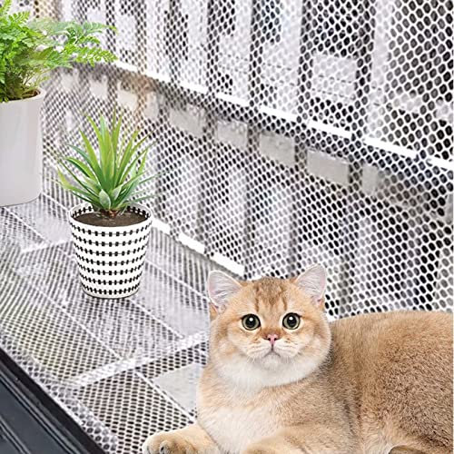 Drahtgitter Maschendraht Gartenzaun Weiß Balkonsicherheitsnetz Für Kinder/ Hunde/ Katzen/ Haustiere, Vinyl-Gitterpaneele Für Draußen, Terrasse, Garten Und Hof, Kunststoff-Hühnerdrahtzaun Hasendraht Vo