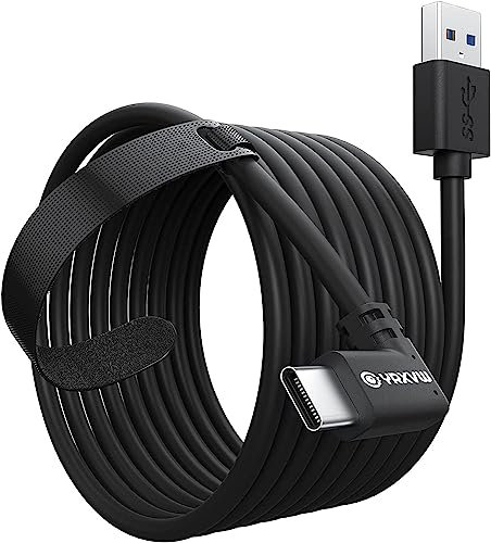 AONELAS YRXVW Link Cable 10FT for Oculus Quest 2/Pro, Charging Cord Compatible with Pc Game, High Speed Data Transfer Cable, USB 3.2 A to C Charger Wire for VR Oculus Quest Headsets