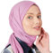 Premium Jersey Turban Kopftuch Schal Wrap Instant Hijab Für Damen | Instant Hijab | Schal Cap für Frauen Hijab Muslim (Pulver)