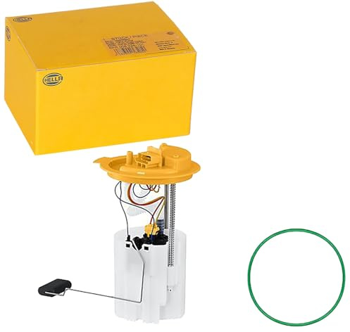 HELLA 8TF 358 305-071 Kraftstoffpumpe - Benzinpumpe - elektrisch - 4-polig | Kompatibel mit: FIAT 500L