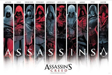 Assassins Creed - Assassins - Games Maxi Poster Druck Poster - Größe 91,5x61 cm