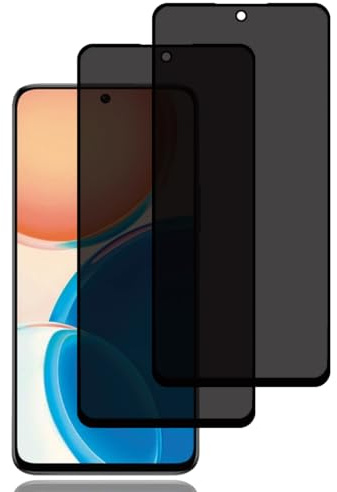 BCHKLAI Protector Pantalla de Privacidad para Honor X8 4G [2 Piezas] | Cristal Vidrio Templado Antiespia, Dureza 9H, Sin Burbujas, Anti-Rasguños, Anti-Espía Protector Pantalla para Honor X8 4G