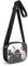 VOMING Station Genehmigte Tragetasche Statium Approved Klare Breiftasche Transparente Crossbody Schultertasche mit Einstellbarem Gurt für Arbeit Sport Spiele Konzerte - Schwarz