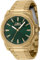 Invicta Herren Analog Quarz Uhr mit Edelstahl Armband 46841