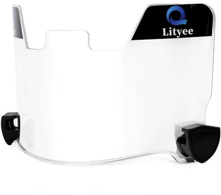 Football Visor, Football Helmet Visor for Adult and Youth Football Helmet Visors (Clear)