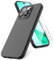 Vansdon Cover Compatibile con HONOR X8b, 2 Pellicola Protettiva in Vetro Temperato, Gomma Gel di Silicone Liquida Antiurto Custodia - Nero