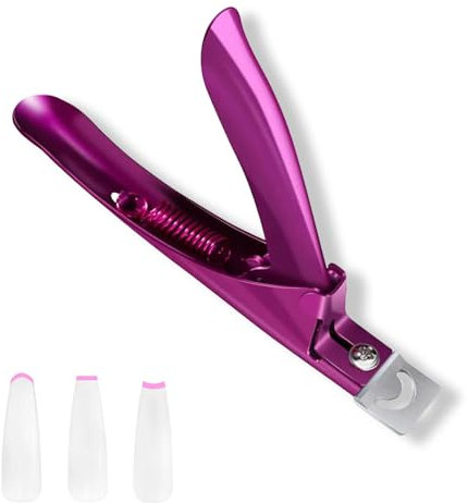 Nagelknipser Gelnägel Maniküre Tip Cutter Edelstahl Professionell Gelnägel Zubehör für Trimmen Kunstnägel Fingernägel Gelnägel Falsche Nägel