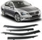 Postlre Regenabweiser Autofenster für Skoda Superb 2016-2021, 4er-Set Wind- und Regenschutz, Wetterfest, Kratzfest, Einfache Installation