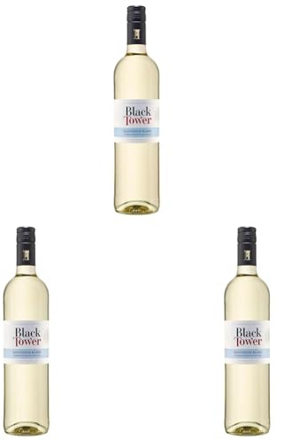 Black Tower Sauvignon Blanc, 75 cl (Pack of 3)
