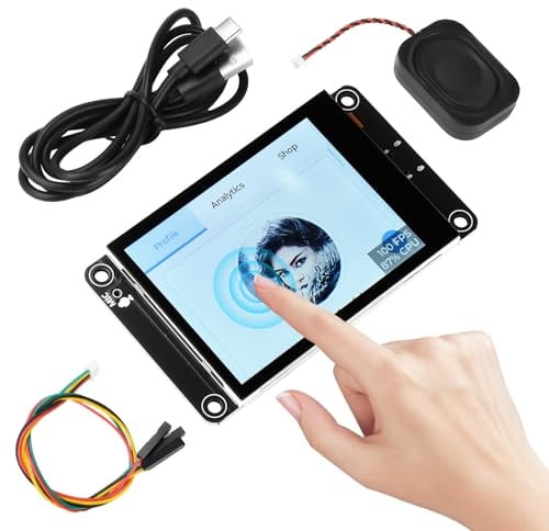 für ESP32 S3 Entwicklungsboard Mit 2.8 Zoll Kapazitiver Touchscreen 240x320 Pixel, Supporting XiaoZhi AI, ES3C28P Dual-Core 240 MHz Mikrocontroller WiFi+BT, Bereitstellung von LVGL Projekt Tutorials