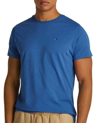 Tommy Hilfiger T-Shirt, Blau, für Herren, TJM, Xslim Jersey, blau, L