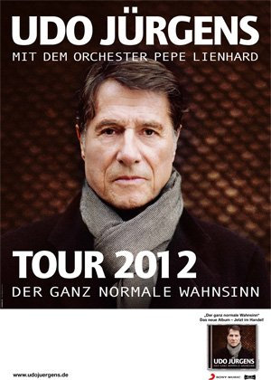 Tour 2012 Tourplakat - Udo Jürgens Poster 9219