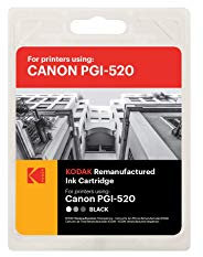 Kodak Supplies 185C052001 Tinte 350 Seiten 19ml schwarz passend für Canon IP4600 Kompatibel zu 2932B001/Pgi520